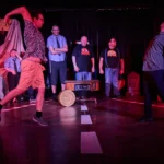 Two actors playing WII