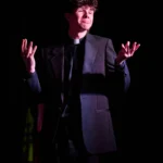 Actor dressed as priest