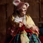 Actress dressed as mouse