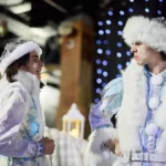 Actors dressed as Frosties