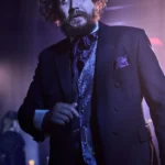 Actor in edwardian suit